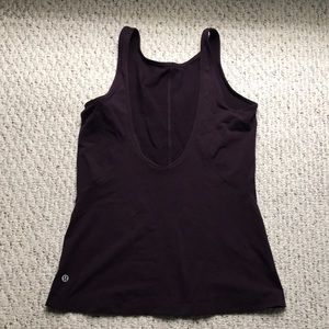 Lululemon Scoop Back Tank Size 8
